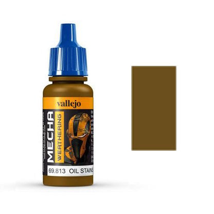 Vallejo Oil Stains (Gloss) 17ml Painting Accessories - color: Gloss Oil Stains, size: 0.57 Fl Oz (Pack of 1)