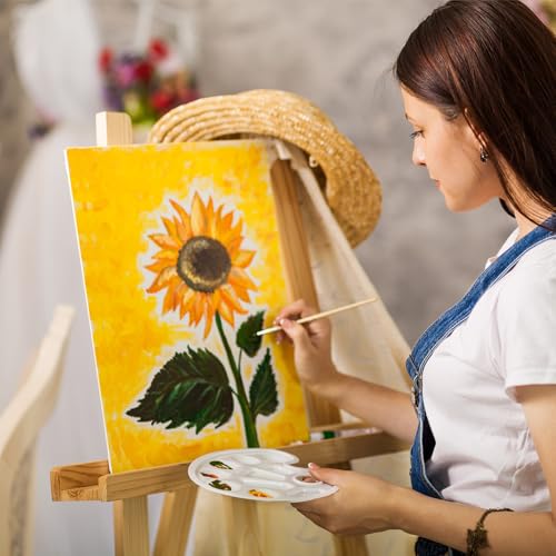 ESRICH Professional Linen Canvas for Painting, 5 Pack Linen Flat Canvas Panels 11x14 Primed Acid Free Blank Canvas Boards for Painting for Artists, Painters - size: Linen canvas-5p11x14in