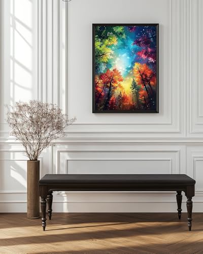Forest Diamond Art Kits for Adults, Landscape Diamond Art 12X16 Inch - color: Landscape 07