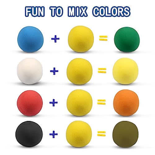 ifergoo 100g Yellow Air Dry Clay, 3.5oz DIY Creative Modeling Clay for Kids | Refill Foam Magic Clay for School Art & Craft Project, Slime Supplies, Ultra-light & Soft, Gift for Age 3-12 Boys & Girls - color: Yellow/100g