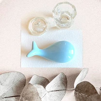 Glass Inkwell with Lid Empty Ink Well for Dip Pen Calligraphy Whale Pen Set