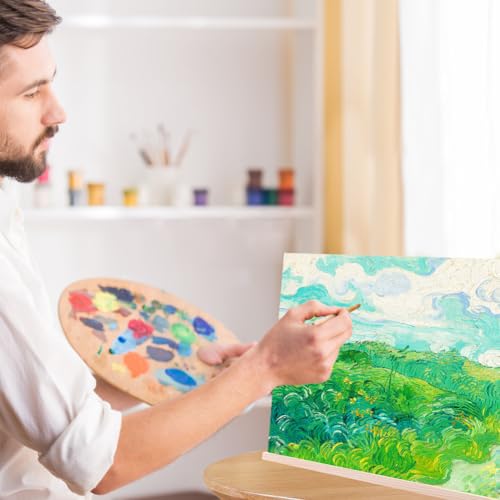 2 Pack Tabletop Easel for Painting, Adjustable Desktop Easel, 13 x 9 Inches | Portable Art Easel for Canvas Painting, iPad, Book Display, Artwork Holder