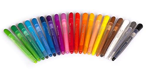 Cra-Z-Art Mini Twist Up Crayons, 20 Count (10253)