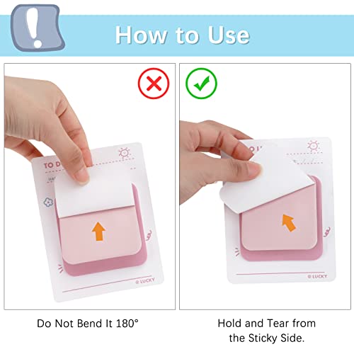 360Pcs Multi Size Sticky Notes, Sticky Notes Pastel Variety Pack for School