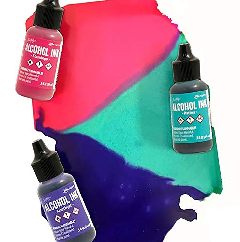 Ranger RGRTAK.52548 Beach Deco Tim Holtz Alcohol Ink Set