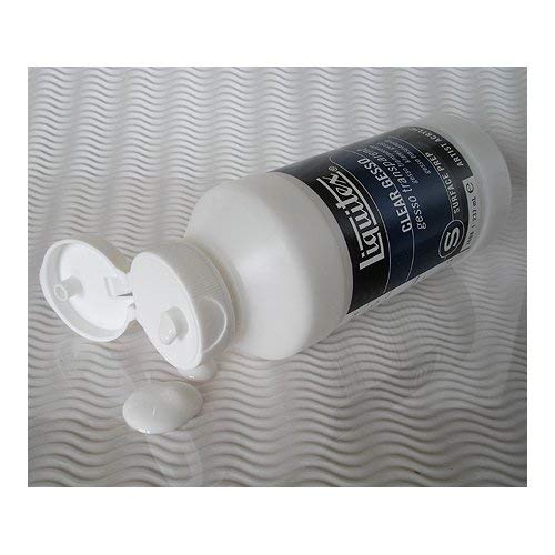 Liquitex Professional Gesso Surface Prep Medium, 237ml (8.0 oz), Clear - color: Clear, size: 8 Fl Oz (Pack of 1), style: 8-oz