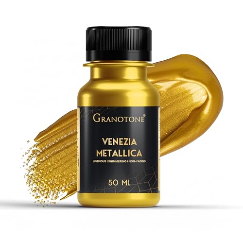 GRANOTONE Metallic Gold Acrylic Paint 1.69 fl oz 50 ml