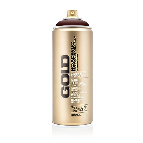 Montana Cans Montana GOLD 400 ml Color, Black Red Spray Paint,MXG-G3080 - color: Black Red, size: 13.5 Fl Oz (Pack of 1)