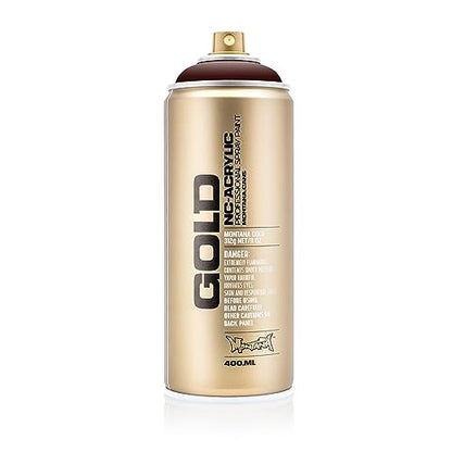 Montana Cans Montana GOLD 400 ml Color, Black Red Spray Paint,MXG-G3080 - color: Black Red, size: 13.5 Fl Oz (Pack of 1)