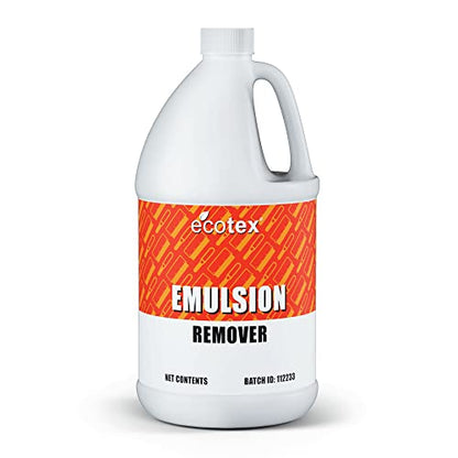 Ecotex® Screen Printing Emulsion Remover, Diazo Photo Stencil Remover, GL | Biodegradable Emulsion Remover For Silk Screens - Removes Diazo, Photo Emulsion & Stencil Residue, Dilutes Up To 4:1, 1 Qt - size: 128 Ounce (Pack of 1)