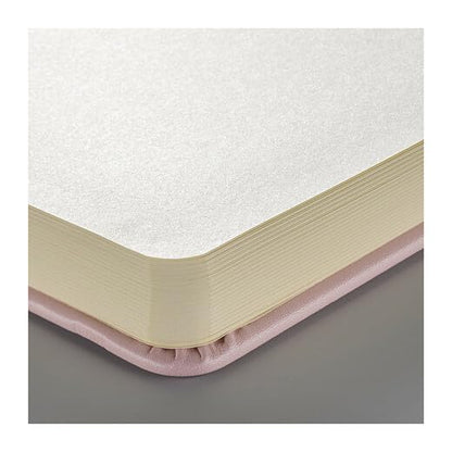 Talens Art Creation Sketchbook, Pastel Pink, 80 Sheets, 5.1 x 8.3 in | Hard-Bound Pocket Notebook, 140 GSM/94 lbs Paper, Acid-Free Cream Blank Paper, Ribbon Bookmark, and Elastic Closure - color: pastel pink, size: 13×21cm