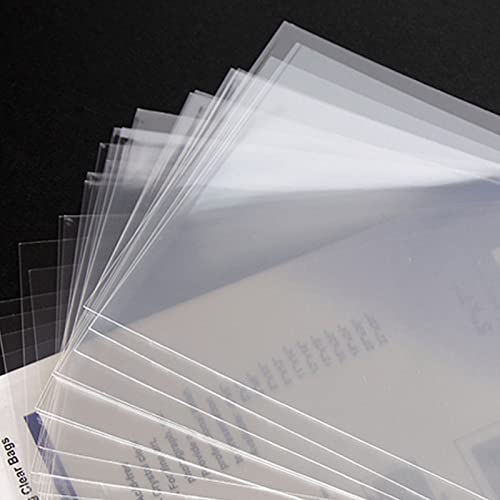 25 Pack Acid Free Crystal Sealed Clear Bags for 9x12 Art Prints, Photos | 1.496mil (Single Side), 9 3/8 Inches by 12 2/5 Inches - size: 9 inch x 12 inch