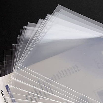 25 Pack Acid Free Crystal Sealed Clear Bags for 9x12 Art Prints, Photos | 1.496mil (Single Side), 9 3/8 Inches by 12 2/5 Inches - size: 9 inch x 12 inch