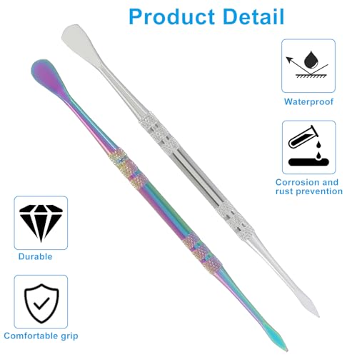 Jiozermi 12 Pack Wax Carving Tools, 3 Colors - color: 3 Colors-12 Pcs