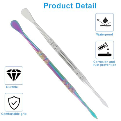 Jiozermi 12 Pack Wax Carving Tools, 3 Colors - color: 3 Colors-12 Pcs
