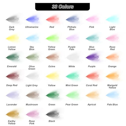 HOMY ARTY Airbrush Paint - 54 Colors with 6 Thinner | Ready to Spray Airbrush Paint Set, Water-Based Acrylic Air brush Paints for Metal, Plastic Models, Canvas, Wood - 60 Bottles - color: 54 Colors with 6 Thinner