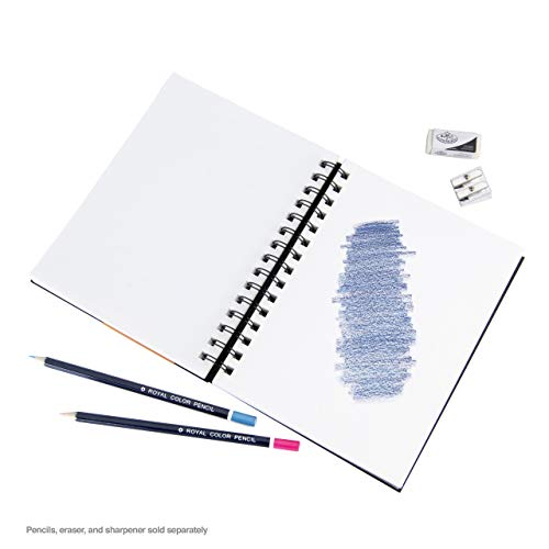 Bee Paper - 5.5"x 8" Bee Creative Color Pencil Drawing Journal - size: 5-1/2-inch x 8-inch, 50 Sheet Art Journal, style: Colored Pencil Art Journal