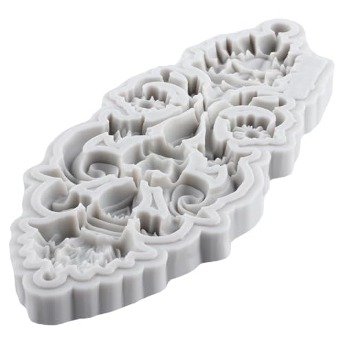 Baroque Polymer Clay Mold Baroque Scroll Lace Silicone Molds | DIY Craft Epoxy Resin Casting Polymer Clay Tools Crafts Air Dry Jewelry Making - color: Style P