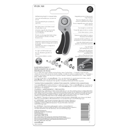 OLFA 45mm Ergonomic Squeeze-Handle Rotary Cutter (RTY-2/DX) - Auto-Retract