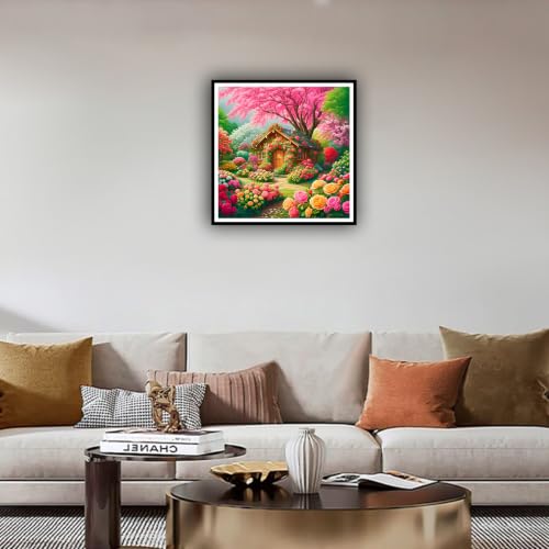 hill froeistung Landscape Scenery Diamond Art Painting Kits for Adults - color: HF-A070