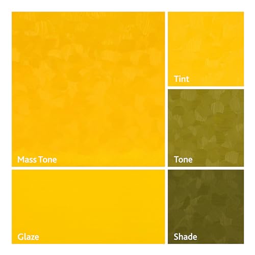 Tusc & Pine Artist Oil Paint - Cadmium Yellow Medium, 40 ml, Non-Yellowing, Rich & Creamy Consistency, Maximum Pigment Load, Small Batch Milled Oil Paints Made in the USA - color: Cadmium Yellow Medium, size: 1.35 Fl Oz (Pack of 1)