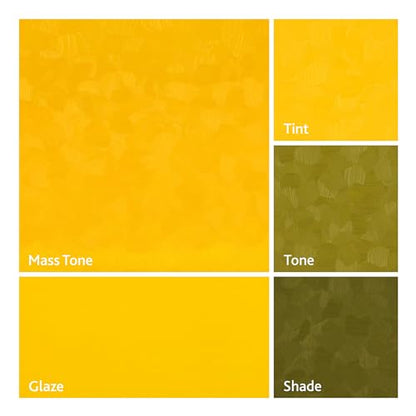 Tusc & Pine Artist Oil Paint - Cadmium Yellow Medium, 40 ml, Non-Yellowing, Rich & Creamy Consistency, Maximum Pigment Load, Small Batch Milled Oil Paints Made in the USA - color: Cadmium Yellow Medium, size: 1.35 Fl Oz (Pack of 1)