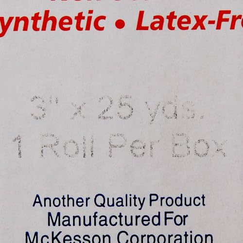 McKesson Stockinette, Non-Sterile, Latex-Free, White, Polyester, 3 in, 1 ct | Tubular, 25 yds