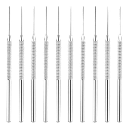 Takelablaze Modeling Clay Sculpting Tools 10Pcs Stainless Steel Clay Needle Tools Wax Carving Hand Tools Modeling Sculpting Clay Artist Pottery Carving Tools Needle Kit