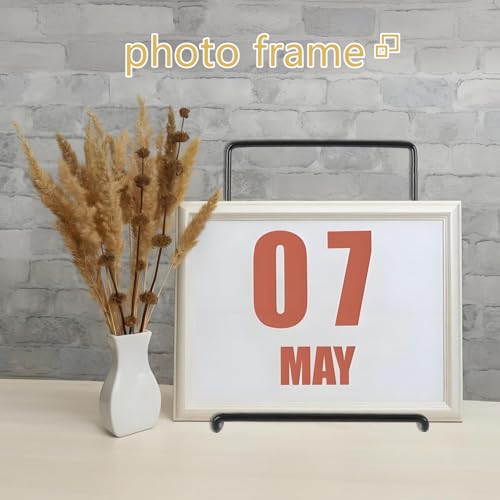 18 Pack Adjustable Wire Easel Stands, 2 Sizes Foldable Display Holders