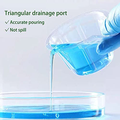 Mixing Cup 100PCS,40ml Disposable Plastic Resin Mixing Cups