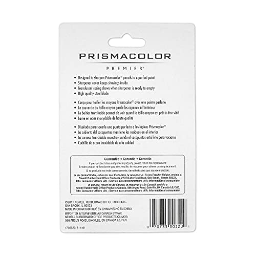 Prismacolor Premier Pencil Sharpener - Writing, Drawing, Sketching, Art Supplies - size: 1-Count