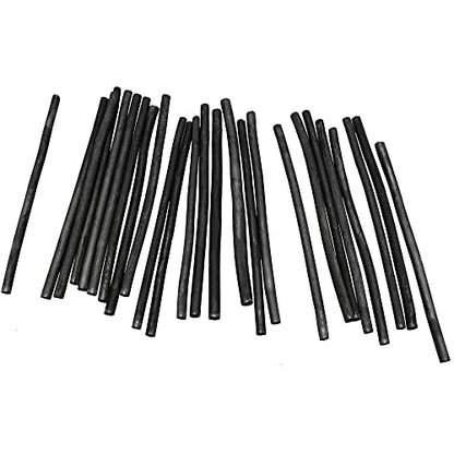 Charcoal Sticks 25PCS 5-7mm Dia Black Vine Willow Sketch Charcoal Pencils for Drawing, Sketching, and Fine Art