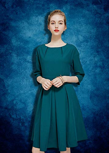 Retro Art Blue Portrait Backdrop Graduation Background Video Photography Vinyl Seamless Photo Studio Prop PGT030E 8x8ft - size: 8'X8'