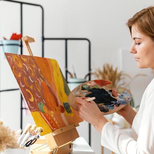 Canvases for Painting 8x10 Inch, 42 Pack Blank Painting Canvas Boards for Painting Supplies-Cotton Canvas Panels Acid-Free Primed for Oil Paint,Watercolor, Acrylic Paint, Gouache and Tempera. - size: 8x10in 42pack