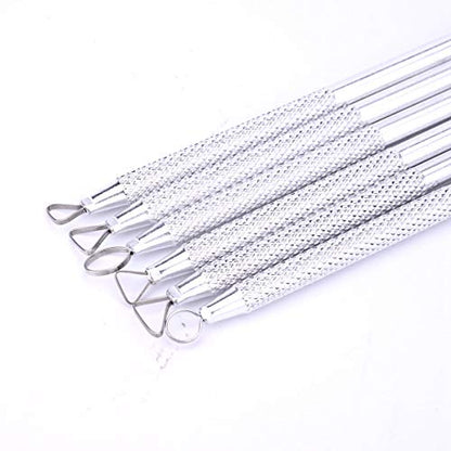 Zuoyou 6 Pcs Clay Pottery Sculpting ToolsSet Caving Craft Modelling Tools | Pottery Polymer Clay Ribbon Loop Tools ,Scraper Ceramic Modelling Tools, Sculpture Tools for Clay, Sculpture Carving Tools