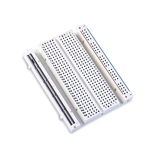 MCIGICM Breadboards, 2Pcs 830 Point & 2Pcs 400 Point Solderless Bread Board | for Proto Shield Distribution Connecting Blocks