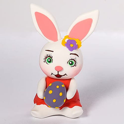 CiaraQ Air Dry Clay Kit – White Modeling Clay | for Crafting & DIY Projects, Creative Gift for Easter, Halloween, and Christmas. 10 oz/Bag - color: White