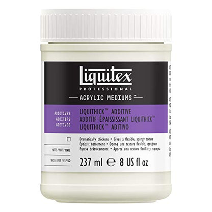 Liquitex Professional Effects Medium, 237ml (8-oz), Liquithick Thickening Gel - color: Liquithick Additive, size: 8 Fl Oz (Pack of 1), style: 8-oz