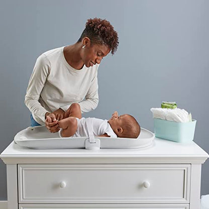 Contours Glow Motion Sensing Light Up Waterproof Wipeable Baby Diaper Changing Pad for Dresser or Table, Adjustable Brightness for Nighttime Change, Easy to Clean Surface, Soft & Comfortable Foam - style: Changing Pad