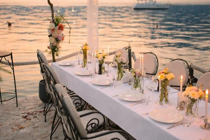Neatiffy Disposable Plastic Table Cloth Roll | Waterproof Tablecloth | Table Cover for Picnic, Party, Banquet, Birthdays, Weddings | White | 54 inches x 100 feet | Rectangle, Square, Round, Oval - color: White Solid, size: 54 inches X 100 feet