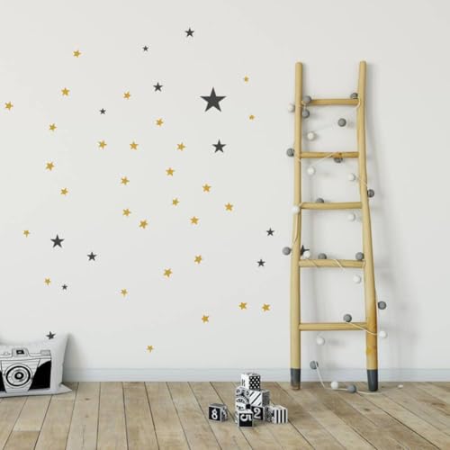 10Pcs Large Star Stencils for Painting Reusable, Twinkle Star Wall Stencil Paint Stencil Drawing Stencils for Painting on Wood Craft Canvas Fabric DIY Art Projects Home Decor - style: Star Stencils-10PCS