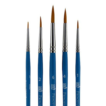 Princeton Select Artiste Brush Set No. 10, Synthetic, 5 Piece, 1 Count - style: SET 10- 5 BRUSH SET