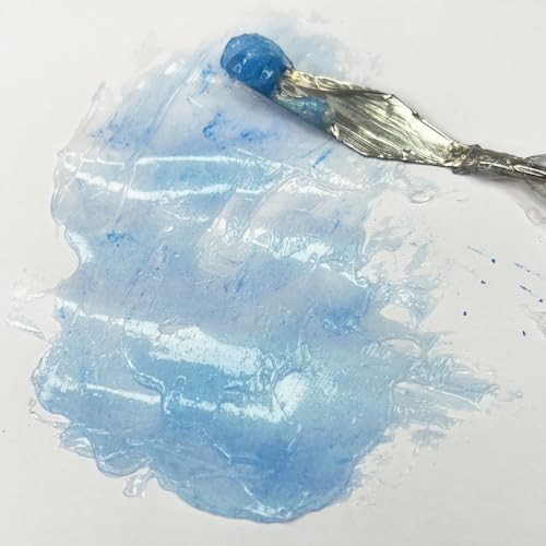 10.58 OZ Acrylic Modeling Paste, Modeling Paste for Textured Art,Transparent Gel for 3D Art, Modeling Clay for DIY Crafts, Enhances Sculptures Material, Craft Enthusiast Sculpture Modeling Compounds - color: transparent texture