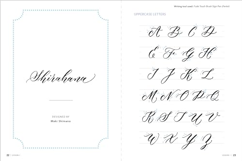 A Beginner's Guide to Modern Calligraphy & Brush Pen Lettering: Learn to Create Beautiful Hand Lettering for Invitations, Cards, Journals and More! (400 Step-by-Step Examples)