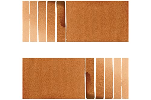 DANIEL SMITH Extra Fine Watercolor Half Pan Burnt Sienna (284650010) - color: Burnt Sienna