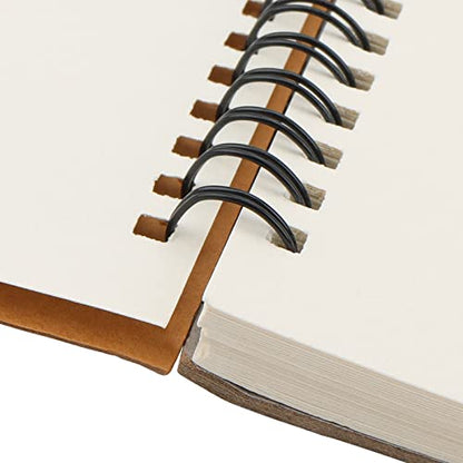 HEIHAK 5 Pack A3 16.5 x 11.6 Inch Sketch Notebooks, 60 Pages 30 Sheets Top Spiral Bound Pocket Sketchbooks, Spiral Notepads Sketch Pads Bulk for Kids Drawing, Sketching, Painting, Writing - size: A3 60 Pages 5 PCS