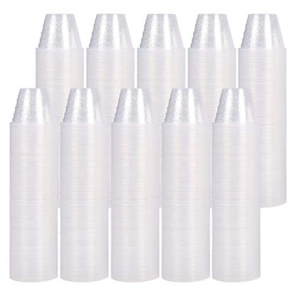 Disposable Medicine Cups 500 Pack - 1 oz Graduated Plastic Measuring Cups for Liquid Medication, Pills, Mouthwash, Medical Dosing & DIY Crafts - size: 500 Pack