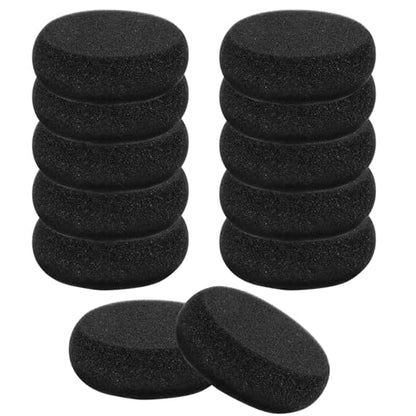 12 PCS Pottery Sponges, Round Painting Sponge 3inch Black Artist Sponges Craft Clay Watercolor Sponge for Face Painting Pottery Ceramics Art Crafts, Suitable for People Aged 18 and Above