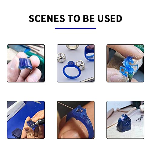 Carving Wax Block Lost Wax Casting Jewelry Molding Tool Mold Sculpting 1 Pound (Blue Wax Slices) - color: Blue Wax Slices