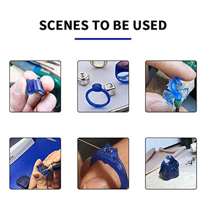 Carving Wax Block Lost Wax Casting Jewelry Molding Tool Mold Sculpting 1 Pound (Blue Wax Slices) - color: Blue Wax Slices